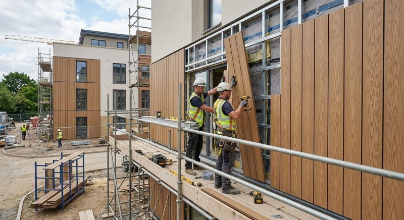 Facade Cladding Installation in Boston, MA